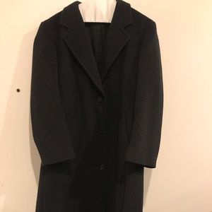 Long Wool Tench Coat London Fog